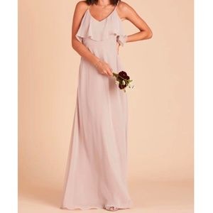 Birdy Grey Jane Convertible Chiffon Bridesmaid Dress - Taupe - Small